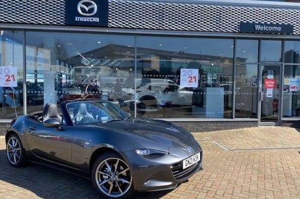 The Mazda dealership in Dover has been given an upgrade (46595879)