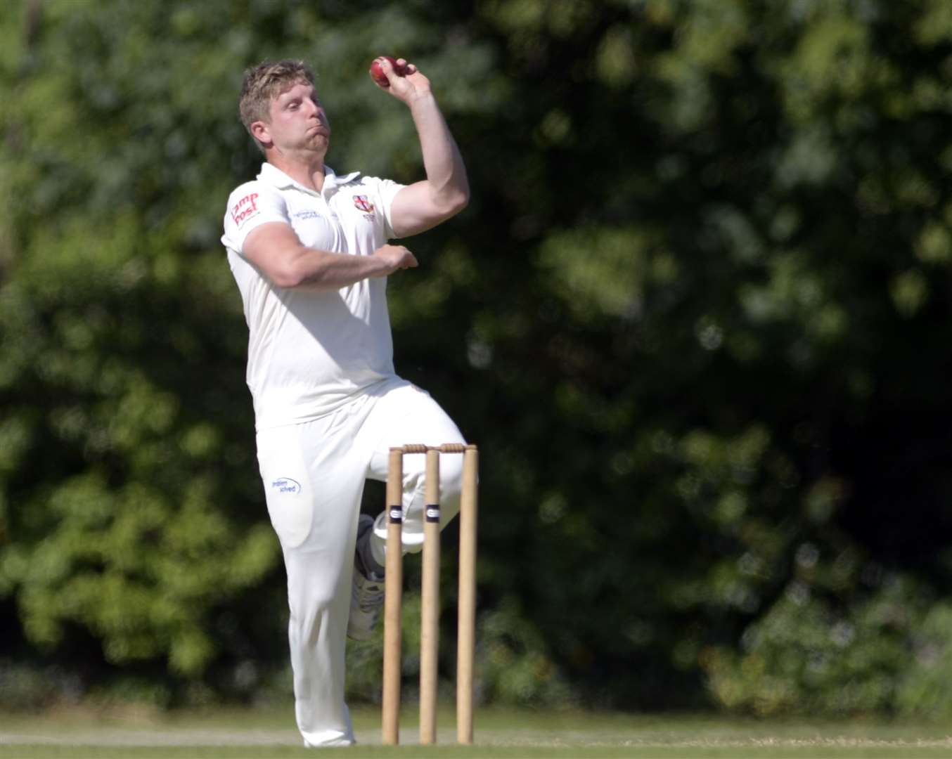 Harry Mawson had an impact with bat and ball for Minster. Picture: Barry Goodwin