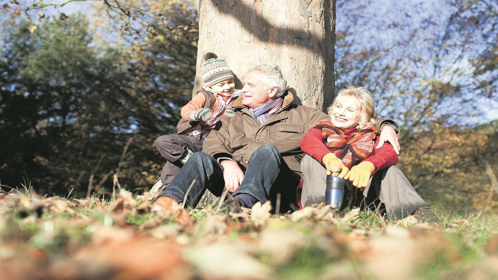 Try an autumnal walk with the family