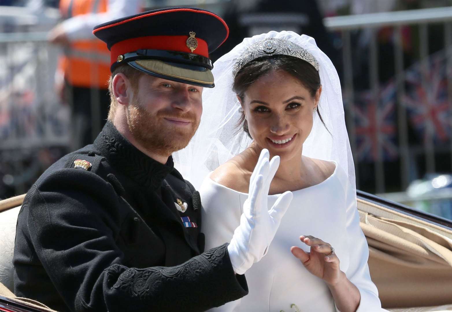 The choice by the Duke and Duchess of Sussex to name their daughter after the Queen looks set to have influenced some families last year. Picture: Aaron Chown/PA Wire.