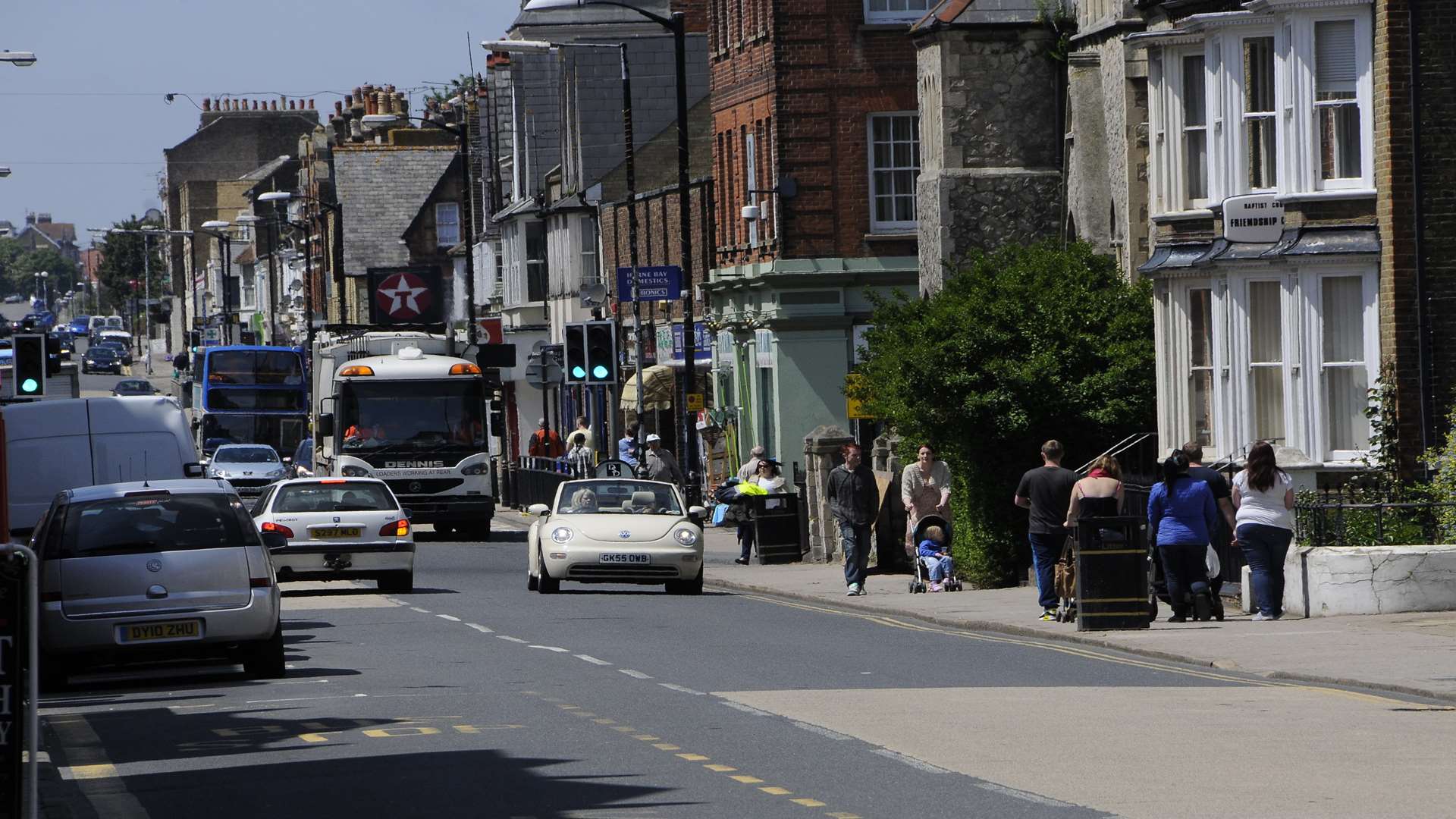 The incident reportedly happened in Herne Bay High Street