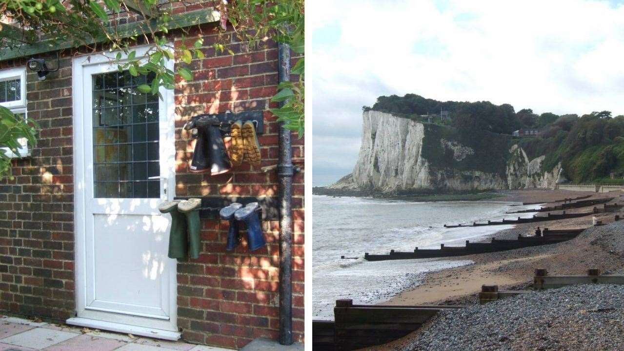 Amanda Brown's listing is just a five-minute walk from the famous white cliffs