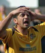 Mo Takaloo hit the post for Maidstone