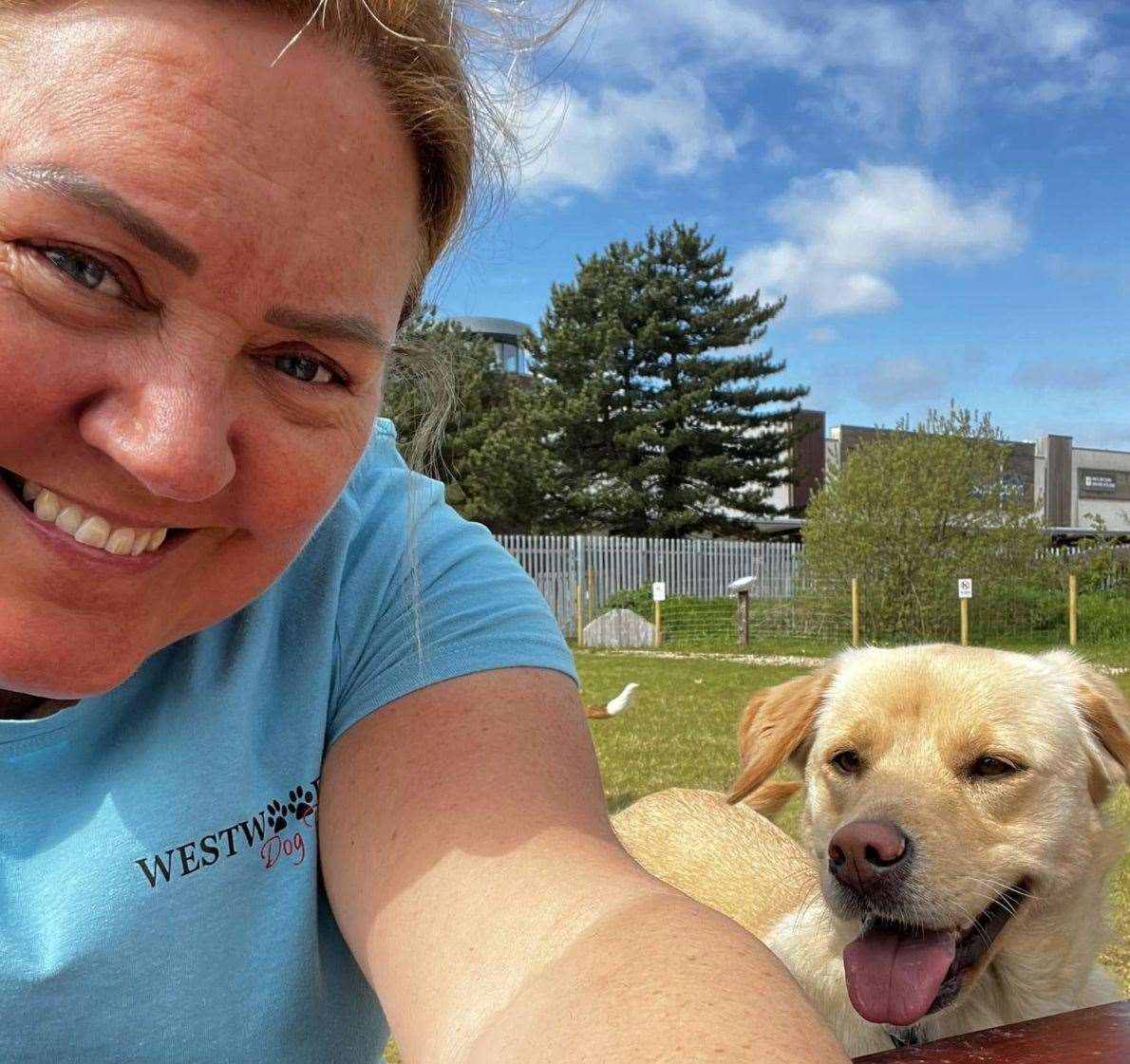 Maxine Hughes is hoping to open another dog park, in a new venue. Picture: Westwood Dog Park