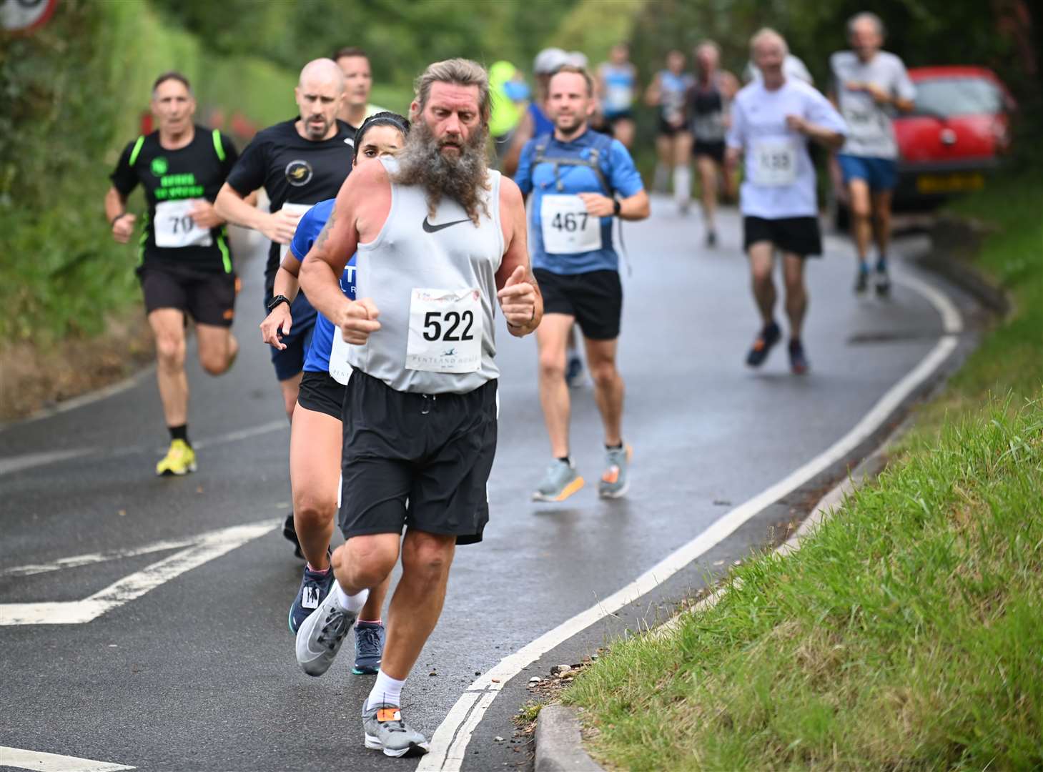 Mark Powell at the Canterbury 10 mile race. Picture: Barry Goodwin (49790797)