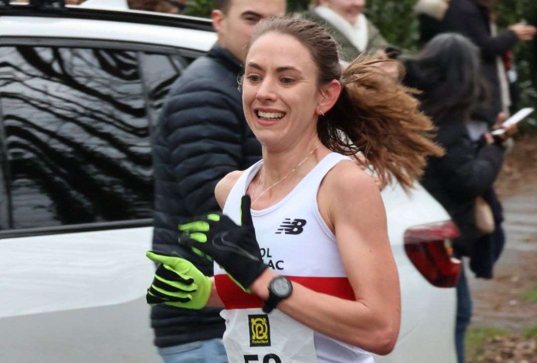 Bristol & West AC athlete Chelsea Baker won the Canterbury 10-Mile Road Race ladies' crown once again in 2024