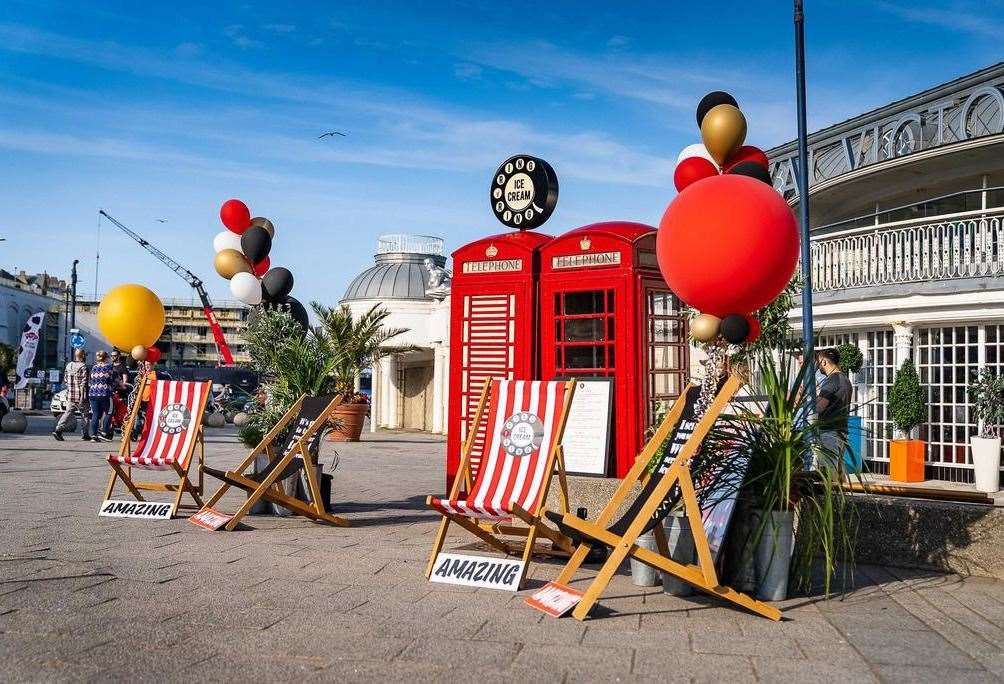 A dessert parlour is opening within a phone box outside Ramsgate Wetherspoon. Picture: OnTheMarket