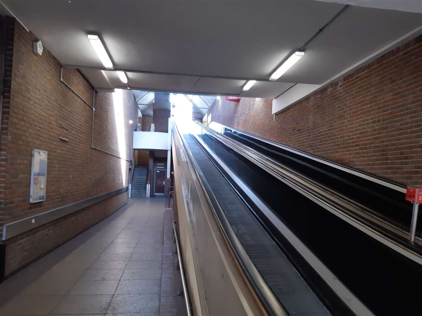 The Park Mall escalators are now out of bounds