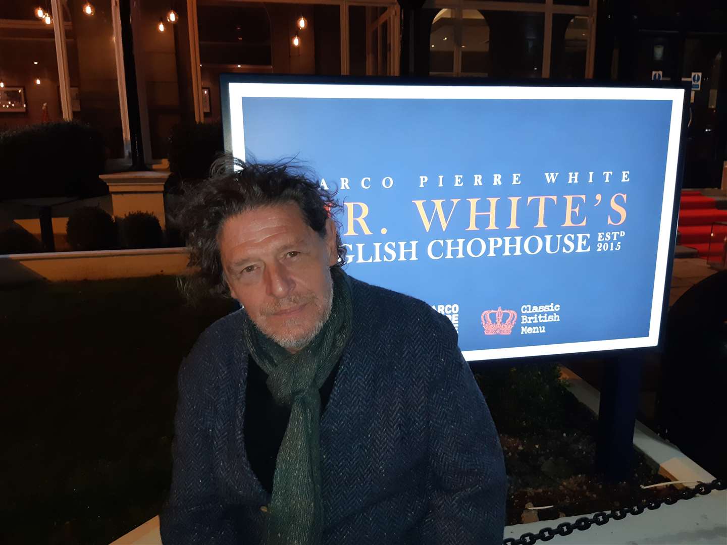 Marco Pierre White was in Dover this week