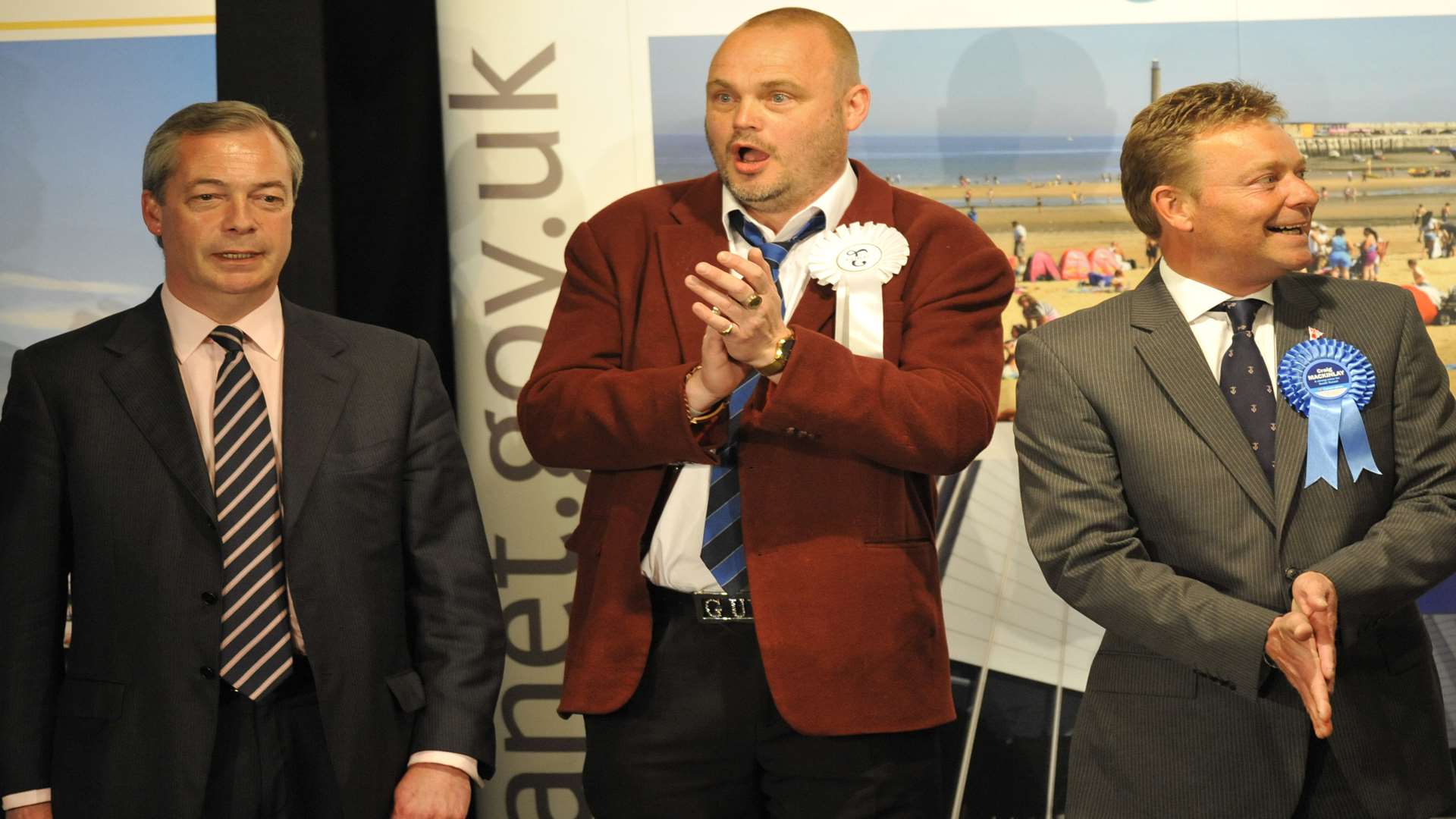 The moment Craig Mackinlay won the South Thanet seat