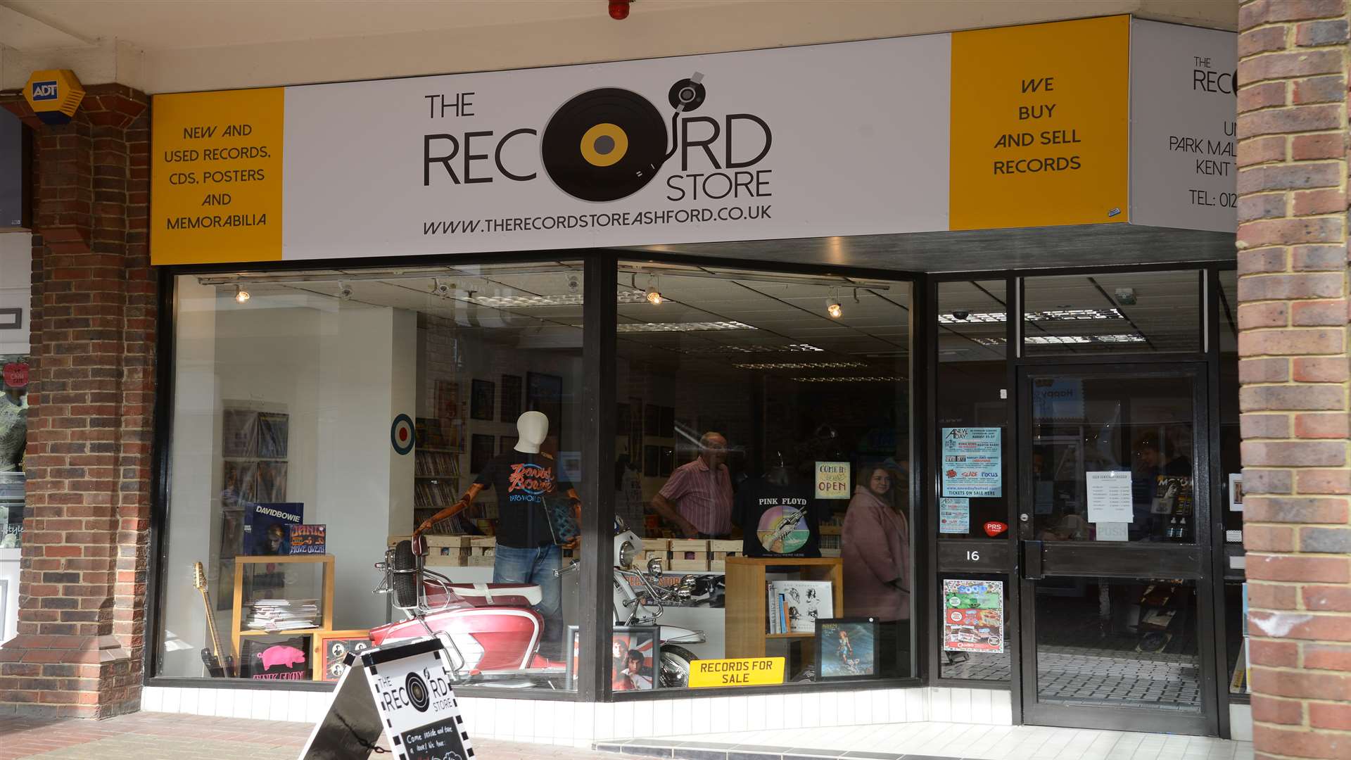 The Record Store is a family run business