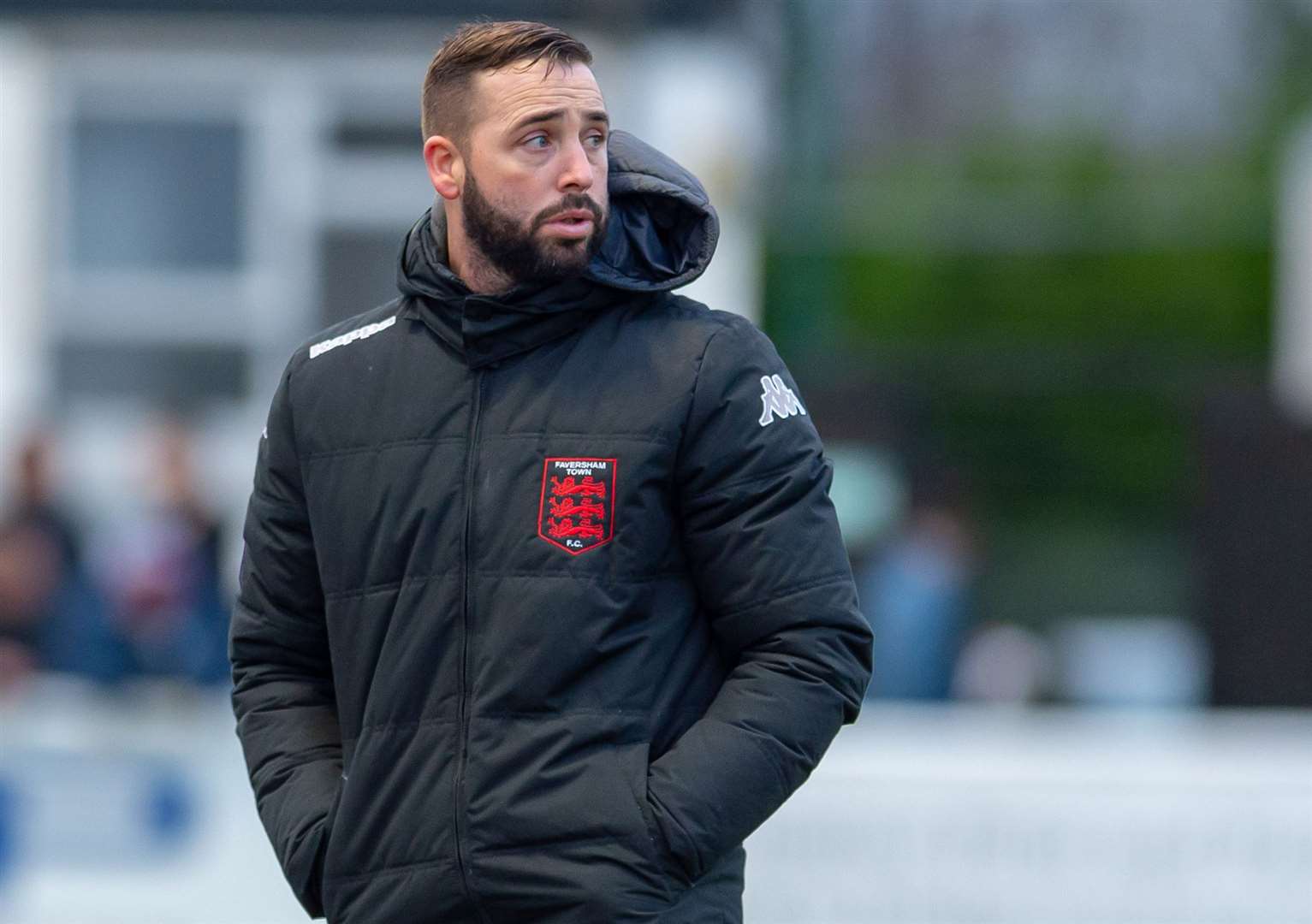 Faversham manager Sammy Moore. Picture: Ian Scammell