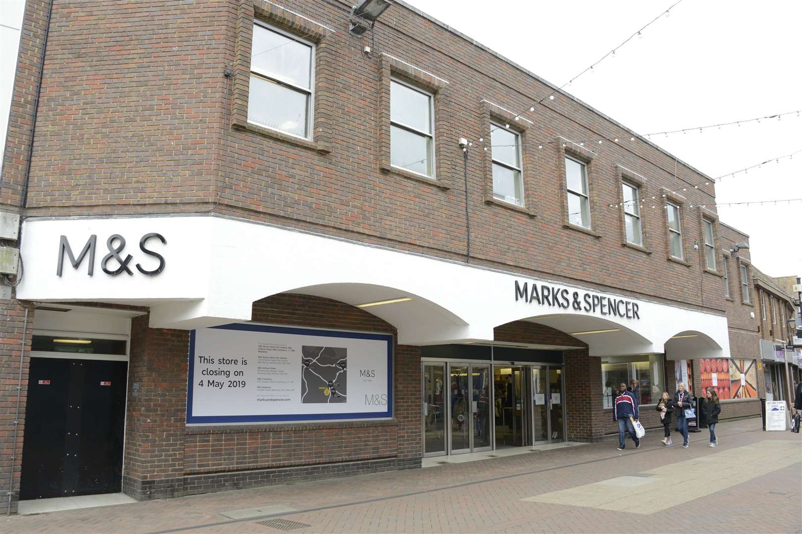 Ashford's M&S shuts this afternoon. Picture: Paul Amos