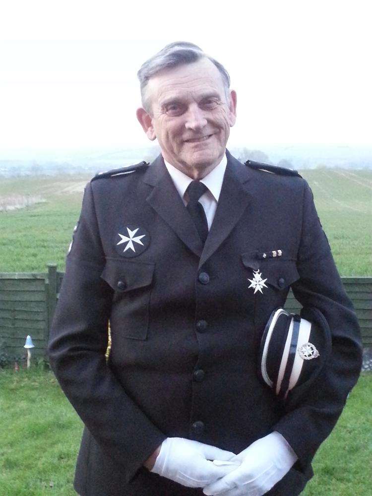 Raymond Ashman, unit manager of Ashford St John Ambulance