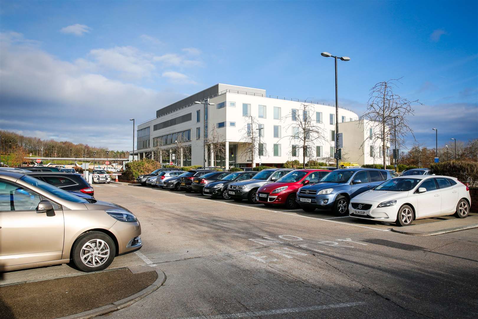 Car parks at Tunbridge Wells Hospital. Picture: Matthew Walker