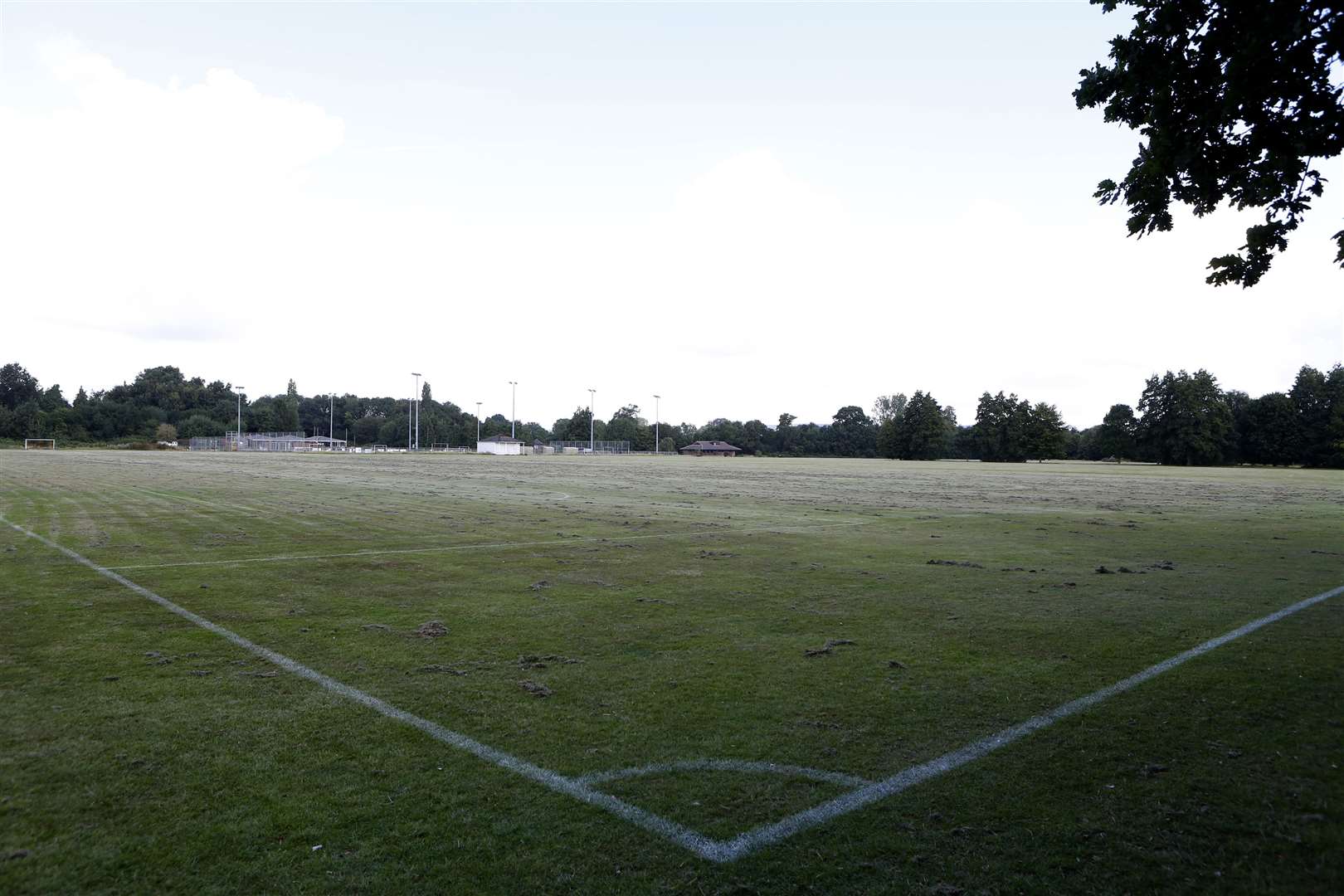 The new homes will force the removal of one pitch, offset by the two new ones over the road
