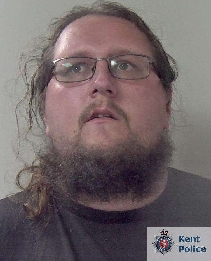 Mark Clover, from Folkestone, was jailed for two years and seven months. Picture: Kent Police
