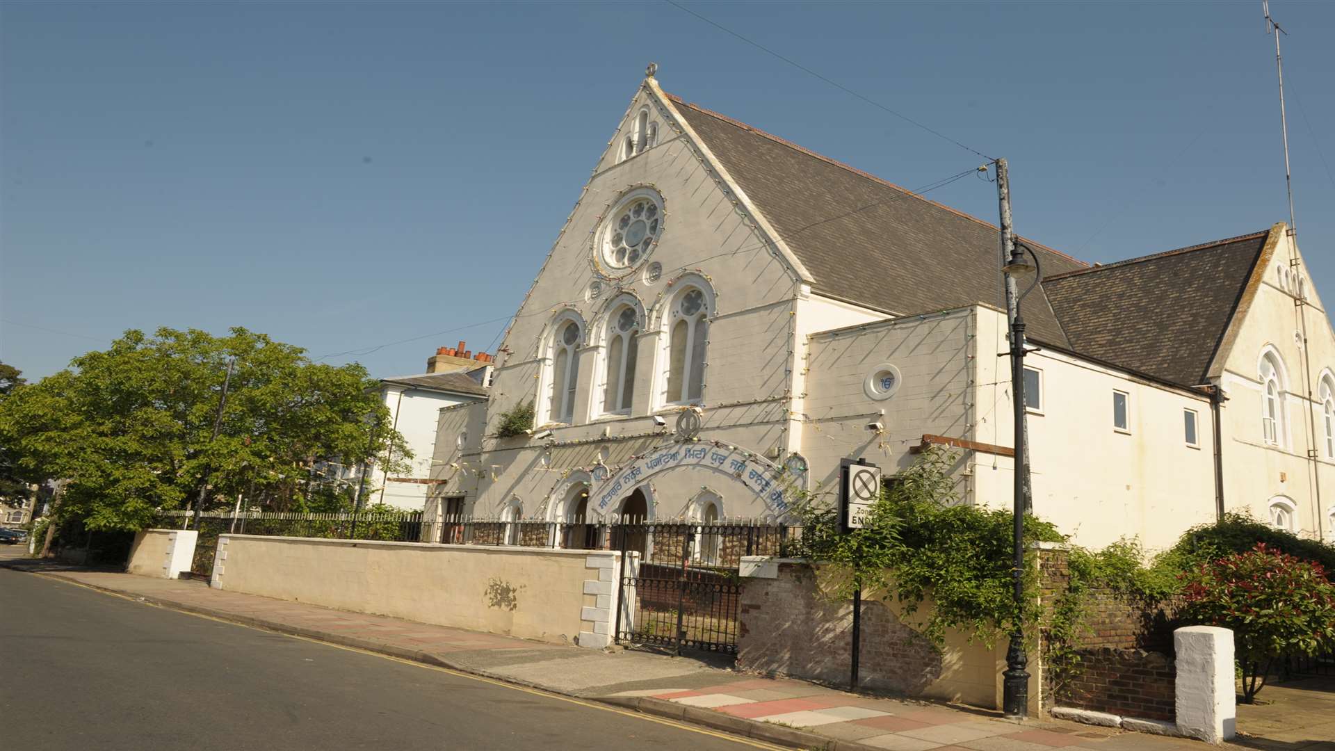The former temple in Clarence Place, Gravesend.