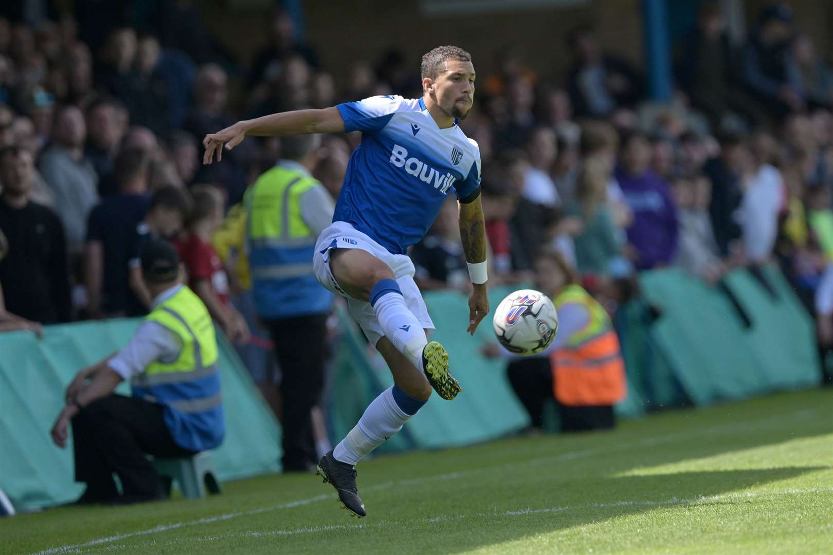 Cheye Alexander has played every game for Gillingham this season Picture: Keith Gillard