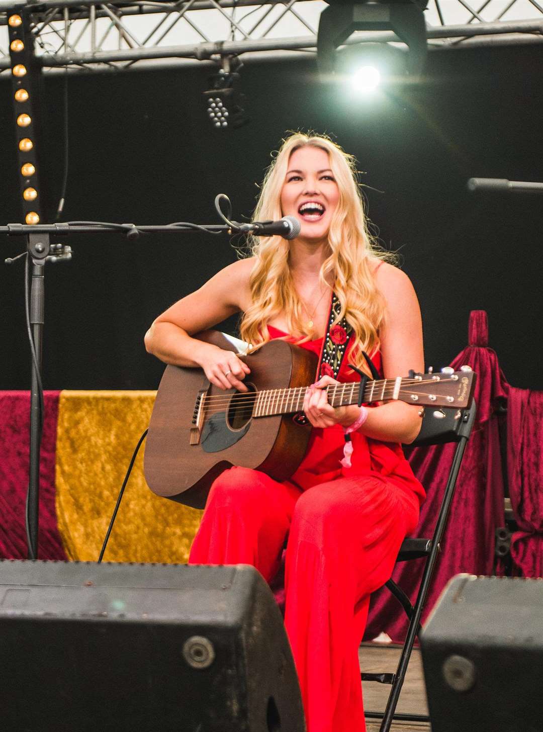 Ashley Campbell, Glen Campbell's daughter, performs at Black Deer Festival Picture: Caroline Faruolo