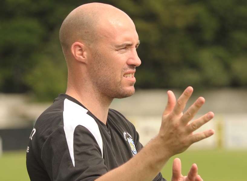 Chatham manager Kevin Watson Picture: Steve Crispe