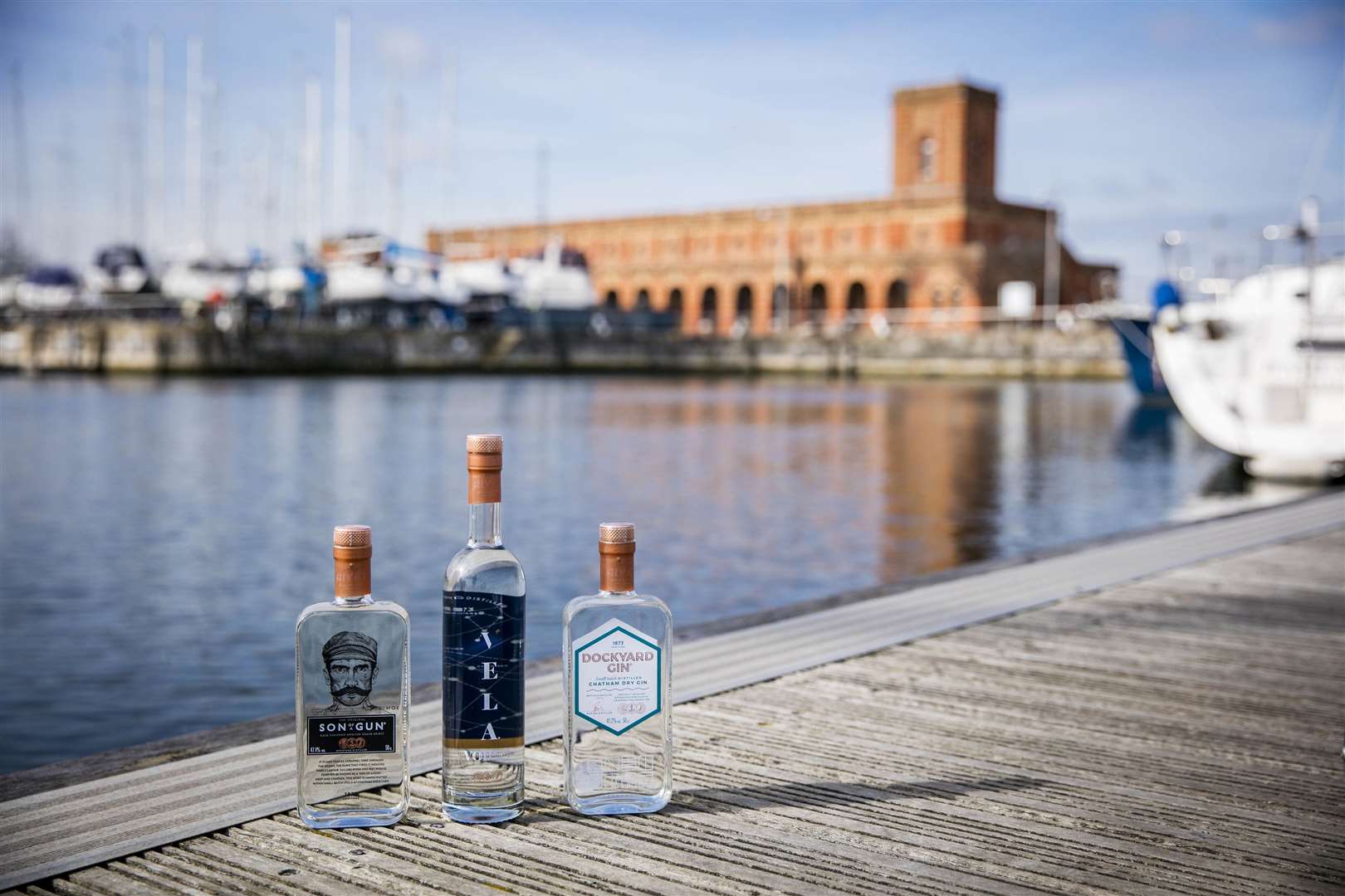 The distillery is known locally for its gin, vodka and hand sanitiser. Picture: Thomas Alexander
