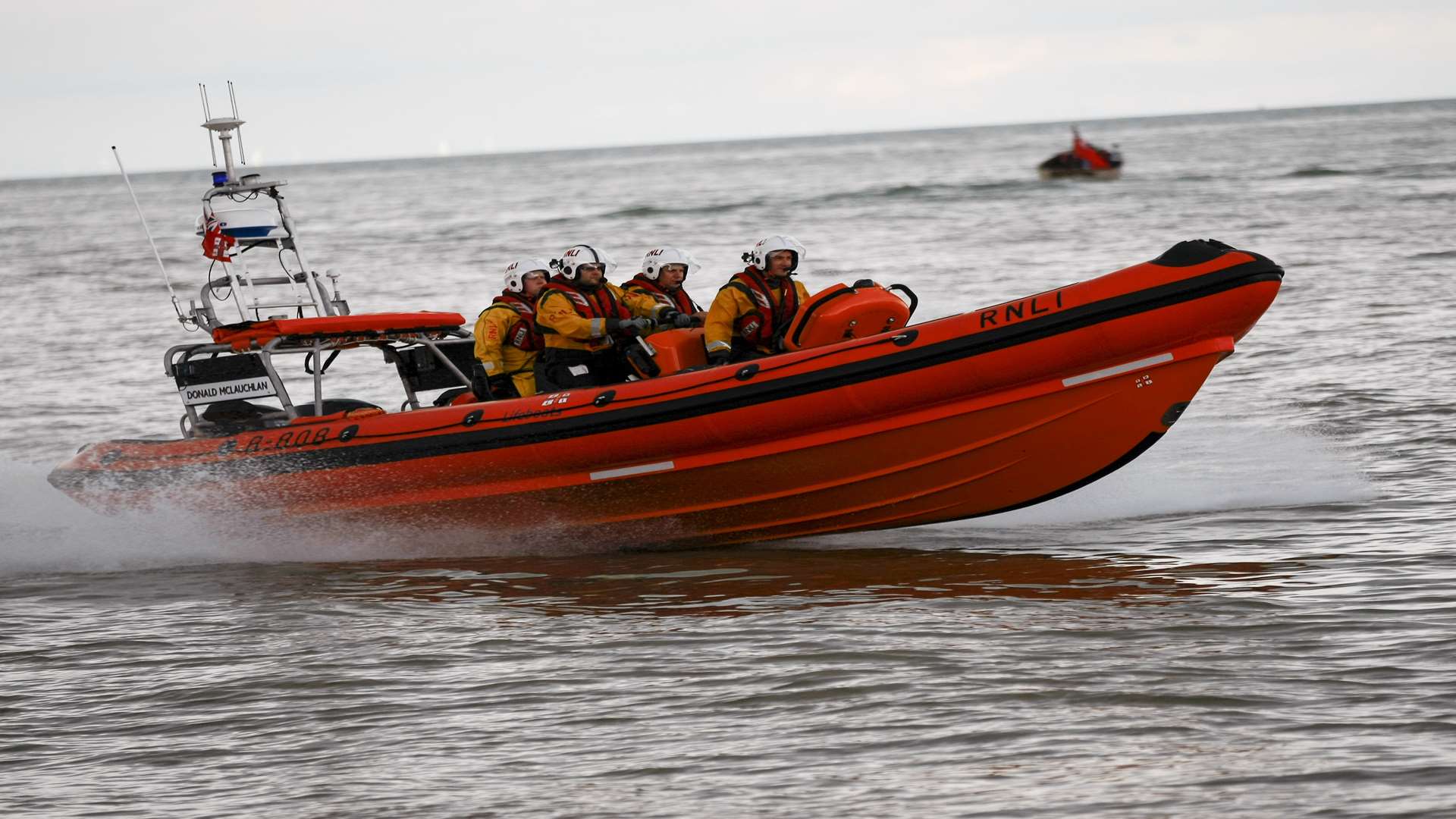 The men were rescued by the coastguard. Library image.