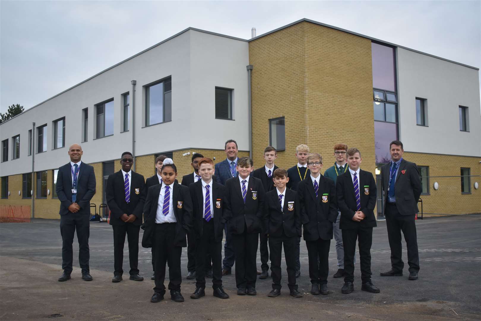 A new £5m science and design and technology block has opened at the Howard School in Rainham. Picture: Howard School