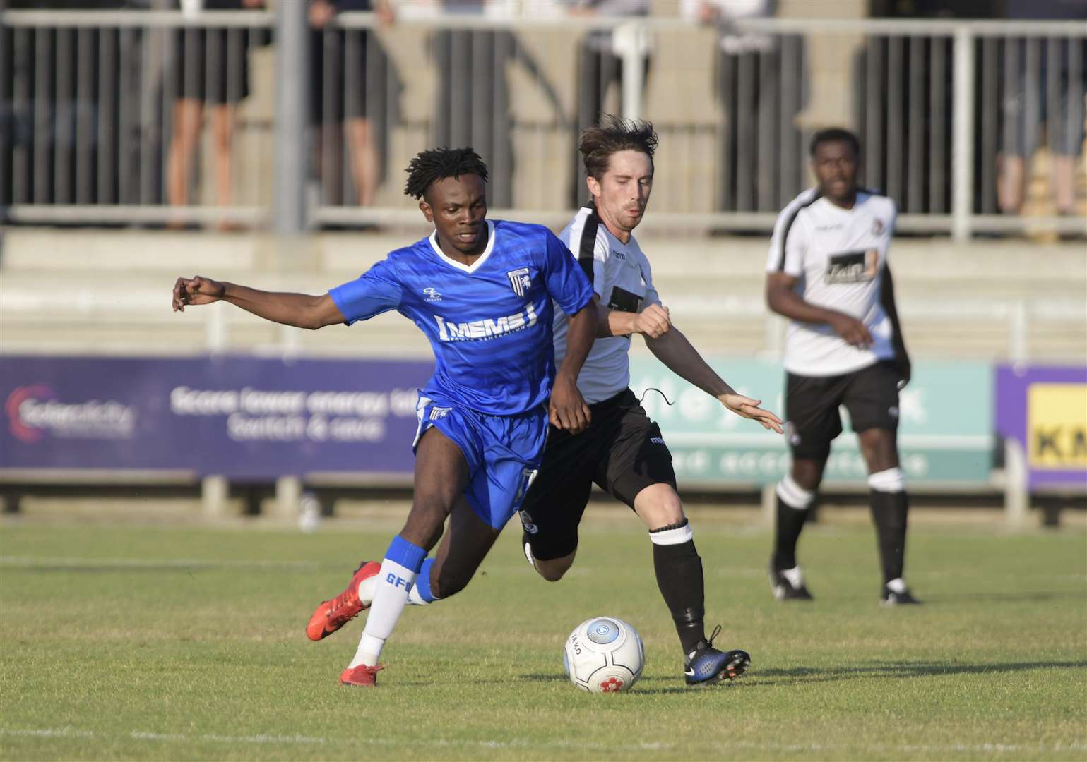 Action from Dartford's pre-season friendly against Gillingham Picture: Andy Payton (3132820)