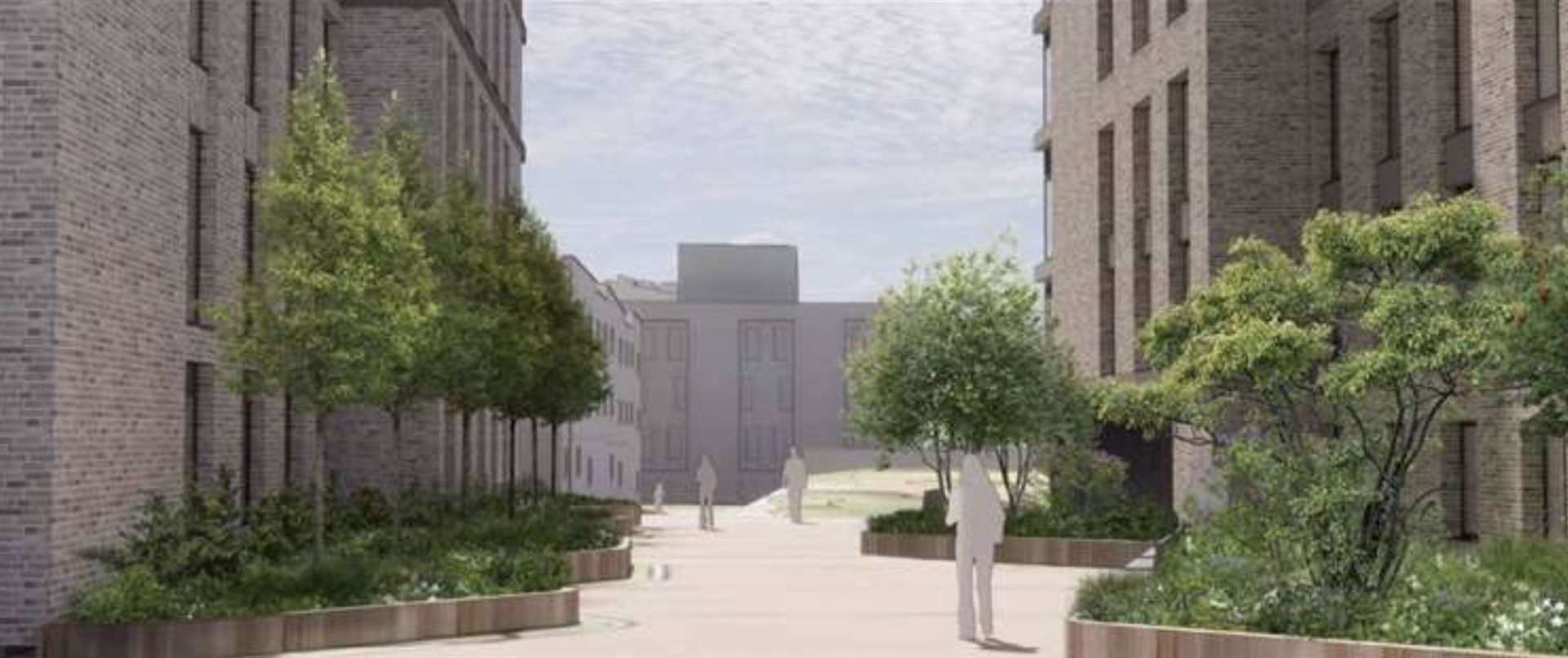The Giles Lane development will be a car-free zone. Credit: UKC/St Edmund’s School