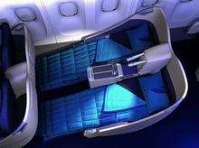 Business class seats on Malaysian Airlines