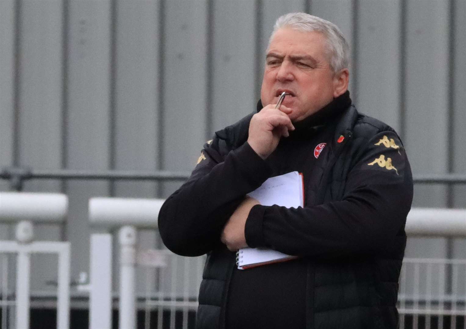 Chatham Town Women’s manager Keith Boanas Picture: Allen Hollands