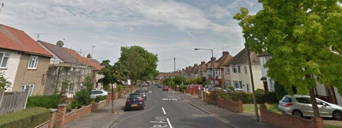 The cars were stolen from a home in Hawthorne Avenue, Twydall. Picture: Google Street View