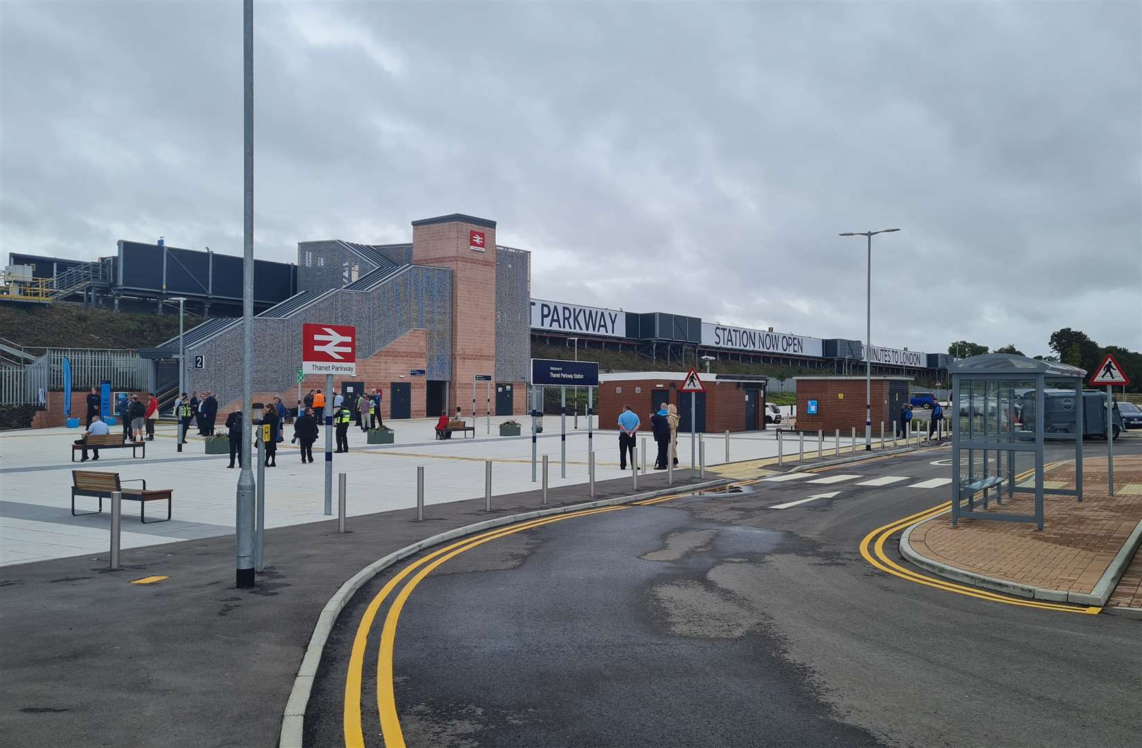 The new Thanet Parkway station