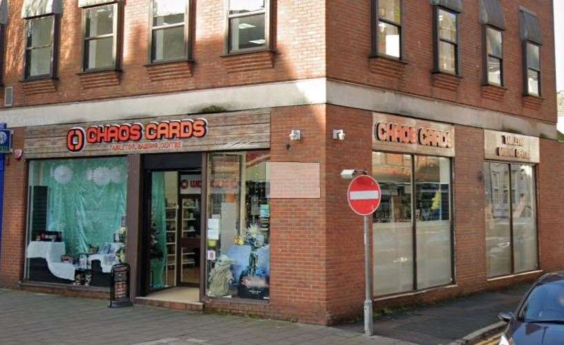 Chaos Cards in Sandgate Road. Picture: Google Maps