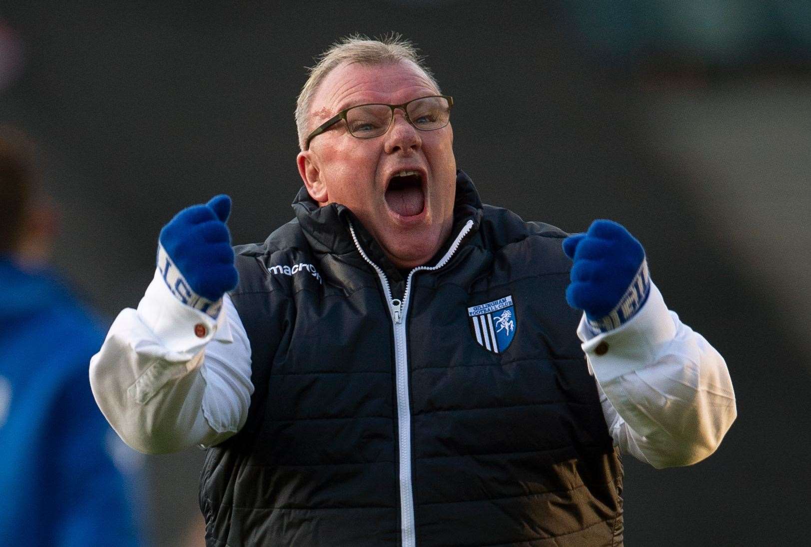 Gillingham manager Steve Evans wants the season to resume Picture: Ady Kerry