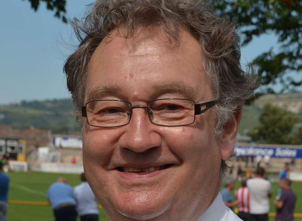 Folkestone Invicta chief executive Jim Pellatt