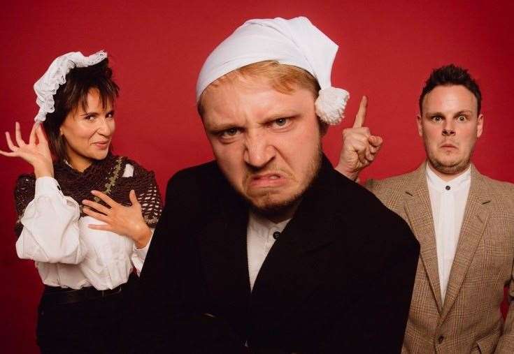 The Three Scrooges by the GOOMS at the Beacon in Tunbridge Wells - but who would you pick to play Scrooge? Picture: GOOMS