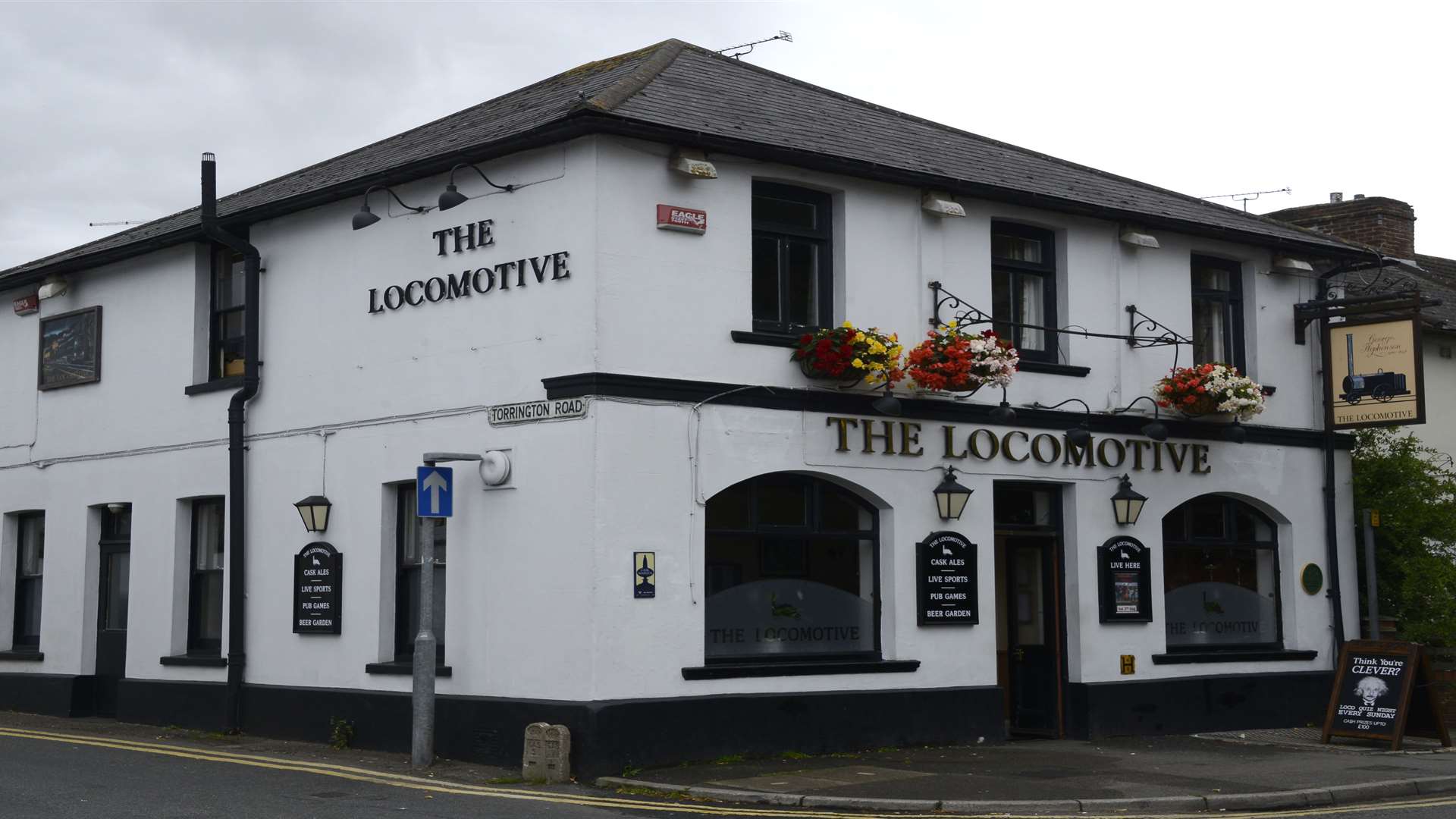 The Locomotive pub in Ashford.