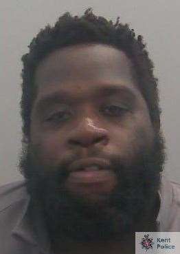 Alando McNeish has been locked up. Picture: Kent Police