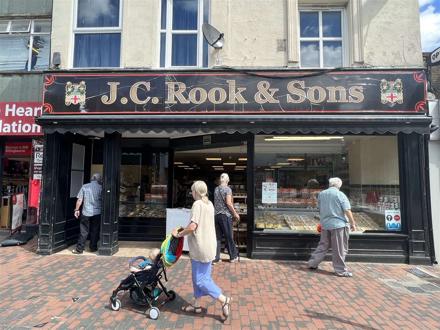 The new Italian Store will be in the old J.C. Rook and Sons Butcher's unit
