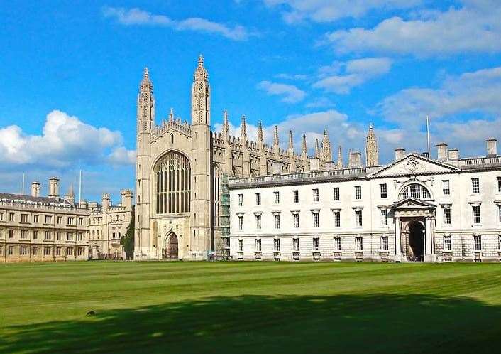 Ra'chel hopes to raise enough to take her dream place at the University of Cambridge. Stock picture: King's College, Cambridge