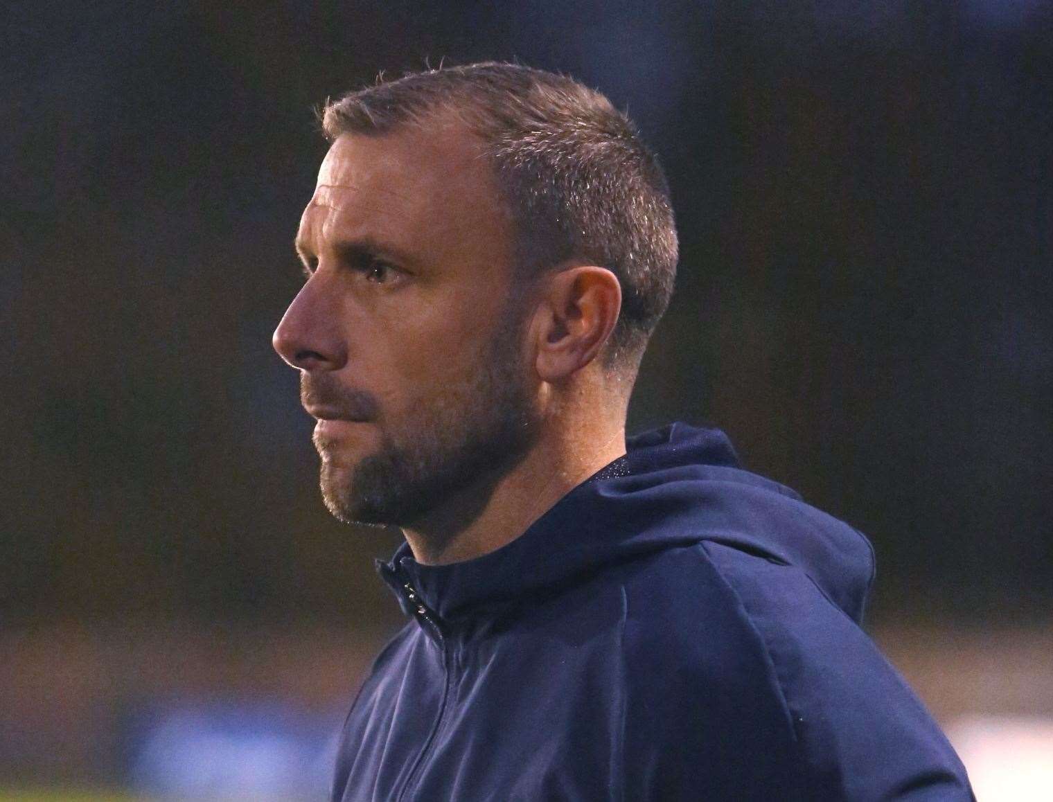 Tonbridge Angels manager Steve McKimm Picture: Dave Couldridge