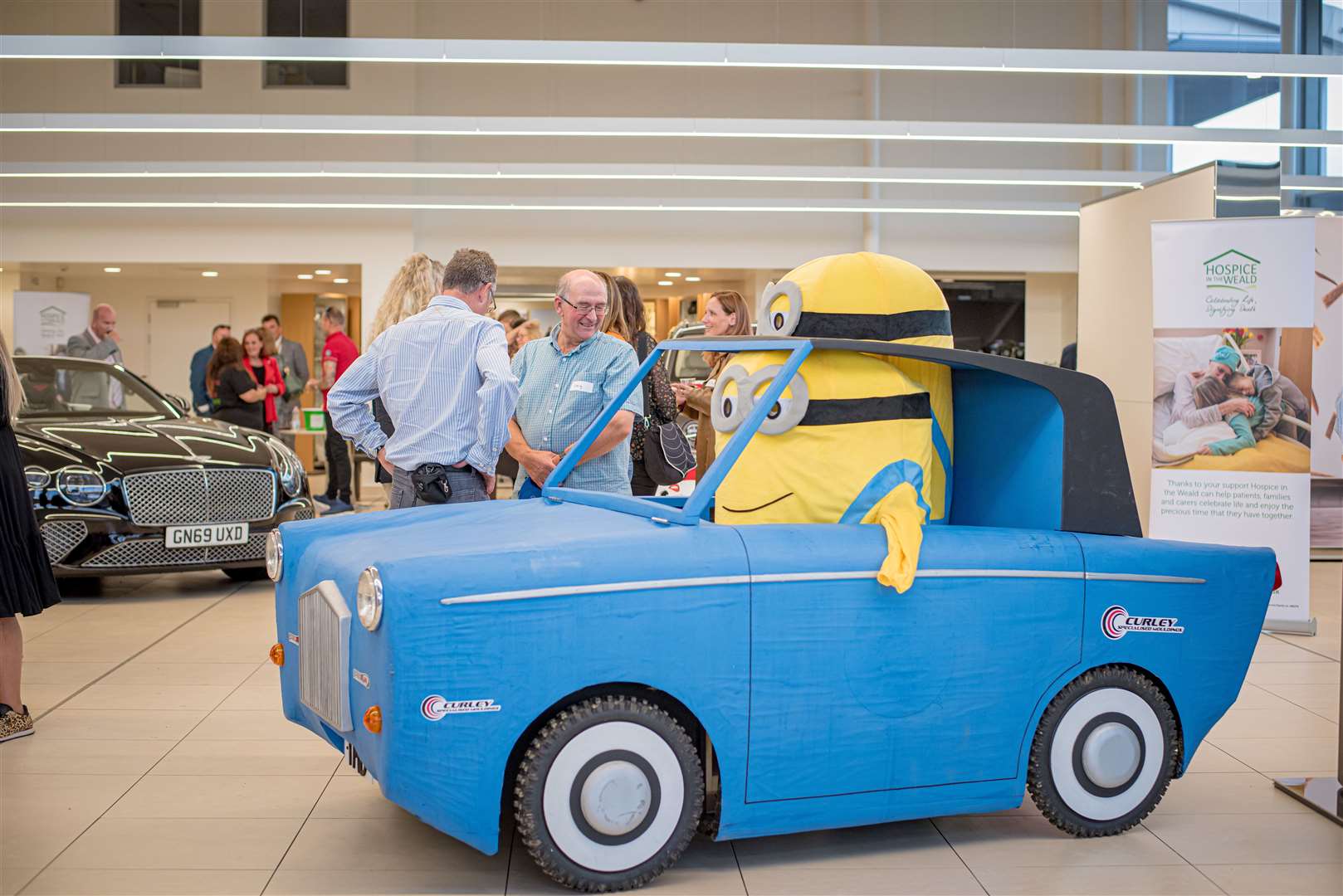The Minion Kart which was entered by Taylor Made Dreams in the 2019 races