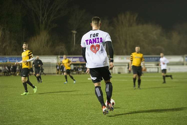 Tom played in a 2017 charity match featuring his own team against Maidstone Academy's first XI