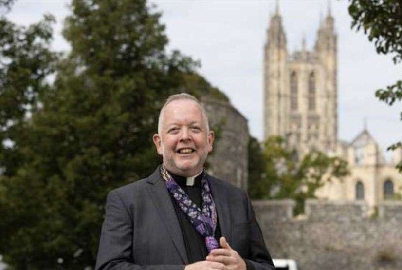 The Dean of Canterbury, the Very Reverend Dr David Monteith, organised the vigil