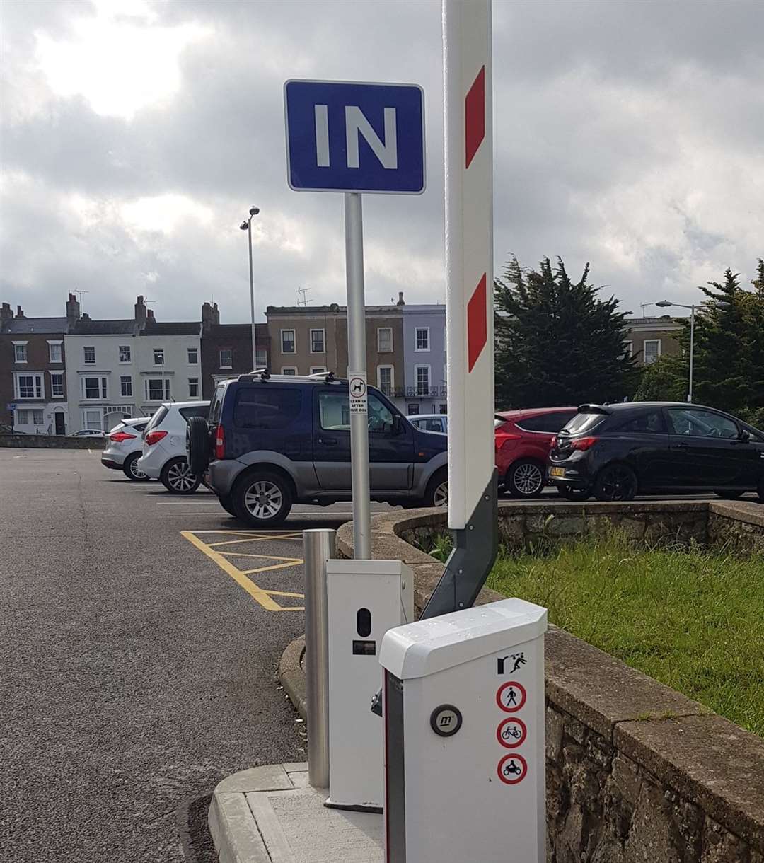 New ANPR parking technology is being put to the test in Thanet at the Trinity Square car park in Margate. Pictures: Thanet District Council