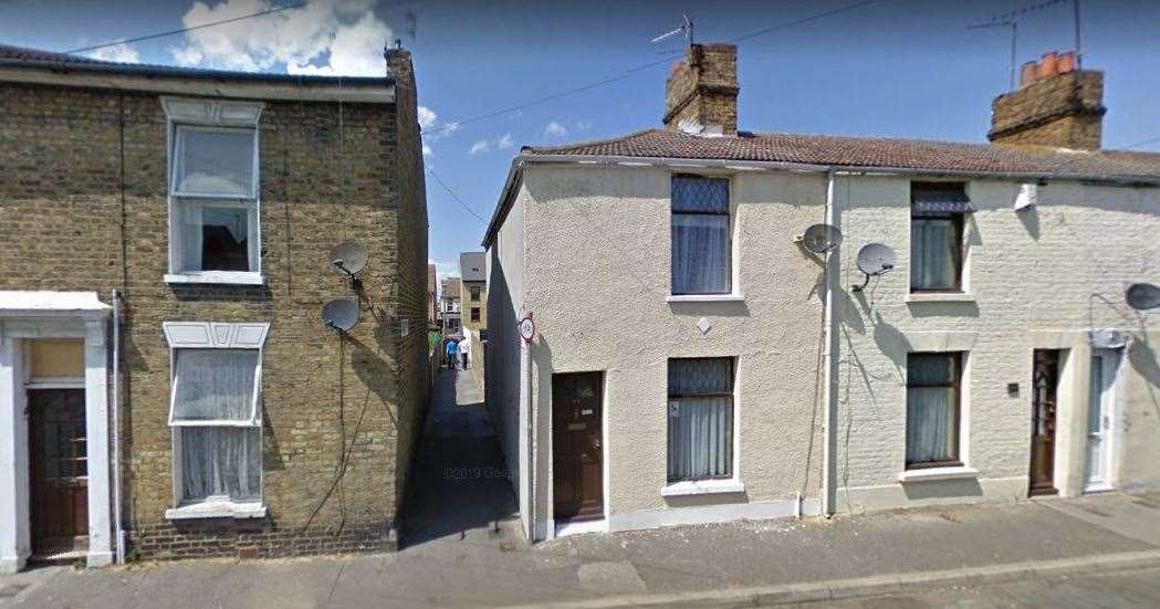 The woman was attacked in an alleyway off Berridge Road, Sheerness. Picture: Google