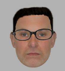 Detectives are hunting this man after a woman in her 90s was targeted by bogus workmen
