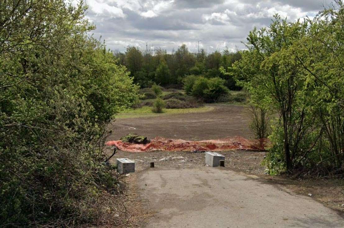 The organiser of motorcross racing on the Cloverleaf roundabout in Ashford has been fined over nuisance. Picture: Google Street View